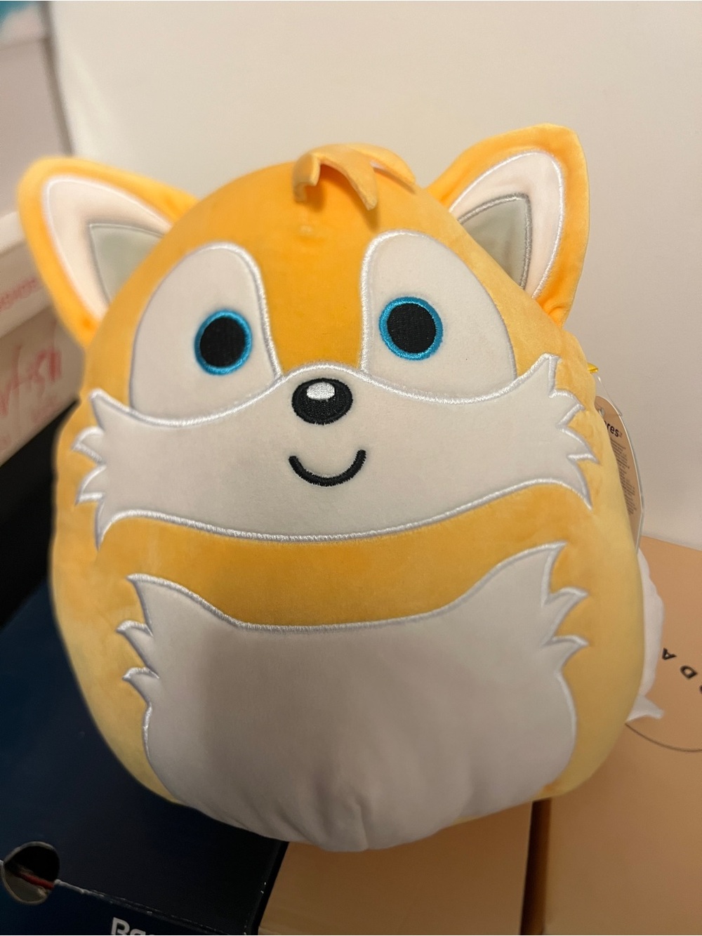 Squishmallows Sonic the Hedgehog Character Tails Plush
